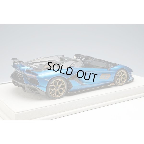 画像4: EIDOLON 1/18 Lamborghini Aventador SVJ 63 Roadster 2019 Blu Urano Limited 63 pcs.