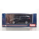 Hobby JAPAN 1/64 Toyota Alphard HYBRID (H30W) Custom Version Sparkling Black Pearl Crystal Shine