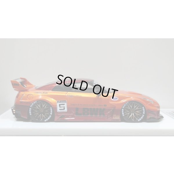 画像6: EIDOLON 1/43 LB-Silhouette WORKS GT 35GT-RR  Arancio Pearl / Vino Rosso Tow-tone color Limited 35 pcs.