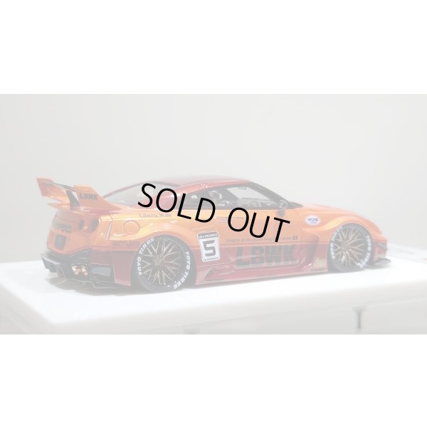 画像7: EIDOLON 1/43 LB-Silhouette WORKS GT 35GT-RR  Arancio Pearl / Vino Rosso Tow-tone color Limited 35 pcs.