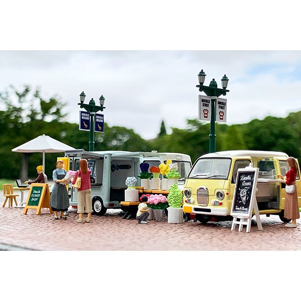 画像10: TOMYTEC 1/64 Diorama Collection 64 # Car Snap 17a Flower Shop