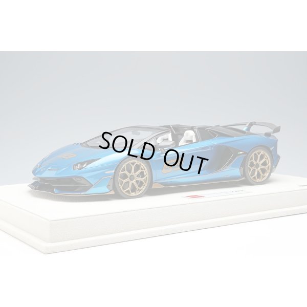 画像2: EIDOLON 1/18 Lamborghini Aventador SVJ 63 Roadster 2019 Blu Urano Limited 63 pcs.