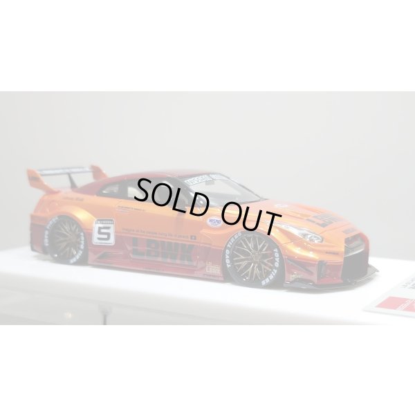 画像5: EIDOLON 1/43 LB-Silhouette WORKS GT 35GT-RR  Arancio Pearl / Vino Rosso Tow-tone color Limited 35 pcs.