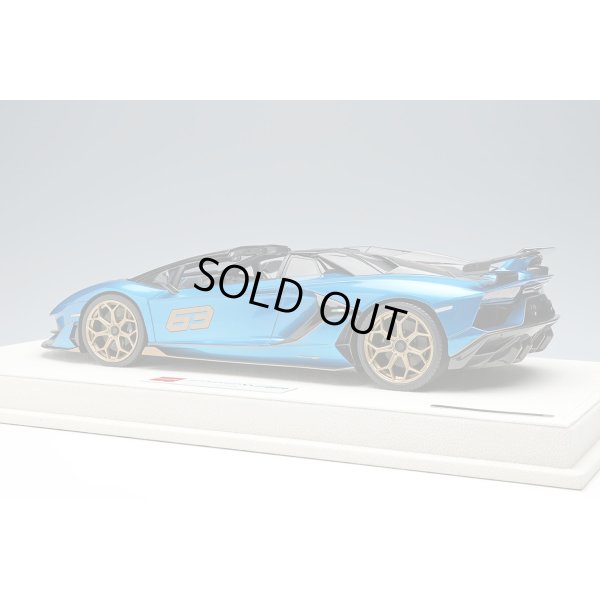 画像3: EIDOLON 1/18 Lamborghini Aventador SVJ 63 Roadster 2019 Blu Urano Limited 63 pcs.