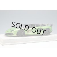 EIDOLON 1/18 Lamborghini Aventador SVJ 63 Roadster 2019 Verde Itaca Limited 63 pcs.