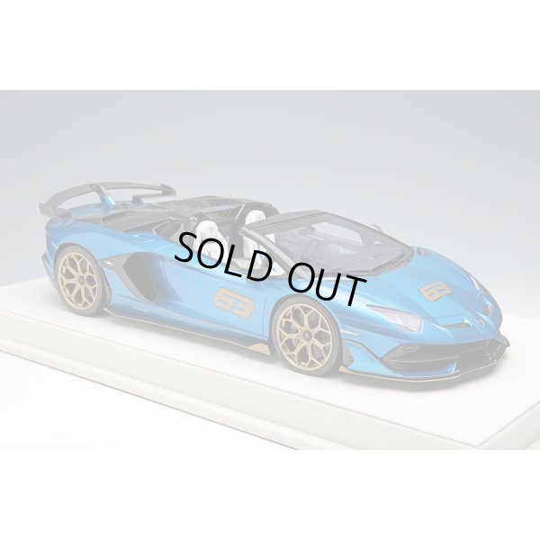 画像5: EIDOLON 1/18 Lamborghini Aventador SVJ 63 Roadster 2019 Blu Urano Limited 63 pcs.