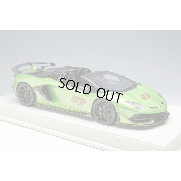 画像5: EIDOLON 1/18 Lamborghini Aventador SVJ 63 Roadster 2019 Verde Itaca Limited 63 pcs.