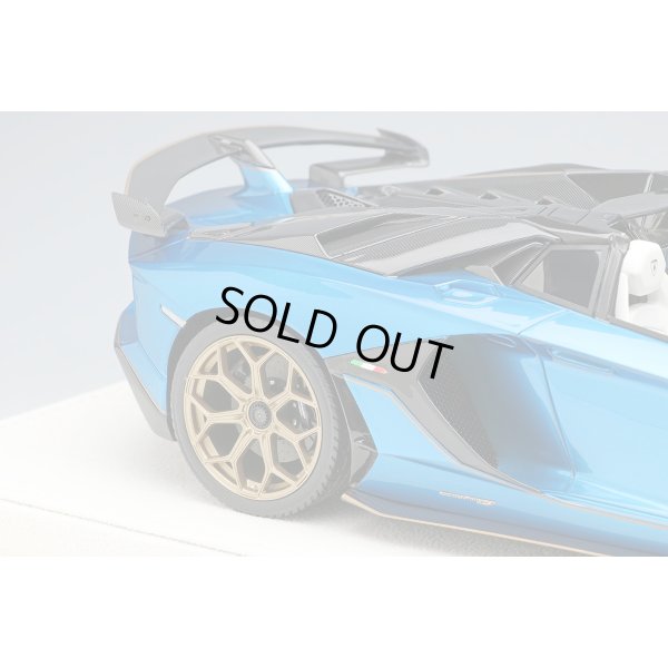 画像7: EIDOLON 1/18 Lamborghini Aventador SVJ 63 Roadster 2019 Blu Urano Limited 63 pcs.