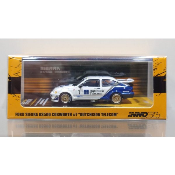 画像1: INNO Models 1/64 Ford Sierra RS500 CORSWOTH #7 "Hutchison Telecom" Macau Gear マカオグランプリ 2022 限定モデルRace 1989 