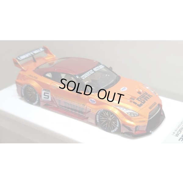 画像11: EIDOLON 1/43 LB-Silhouette WORKS GT 35GT-RR  Arancio Pearl / Vino Rosso Tow-tone color Limited 35 pcs.