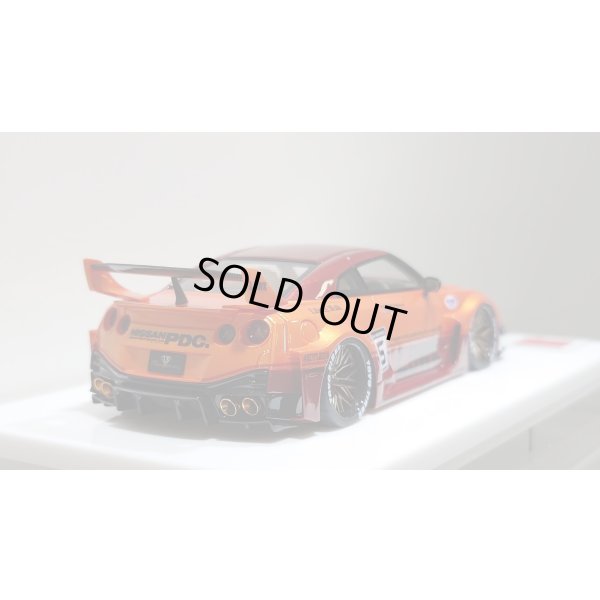 画像10: EIDOLON 1/43 LB-Silhouette WORKS GT 35GT-RR  Arancio Pearl / Vino Rosso Tow-tone color Limited 35 pcs.