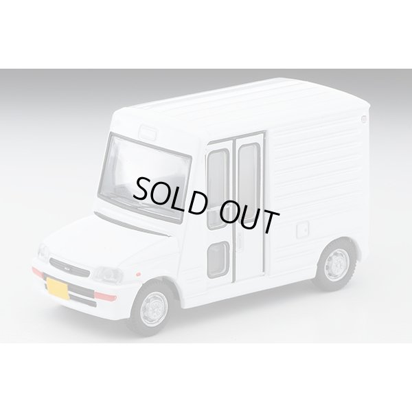 画像1: TOMYTEC 1/64 Limited Vintage NEO Daihatsu Mira Walkthrough Van (White)