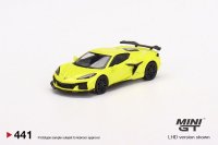 MINI GT 1/64 Chevrolet Corvette Z06 2023 Accelerate Yellow (LHD)