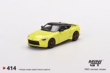 MINI GT 1/64 Nissan Z Protospec 2023 Ikazuchi Yellow (RHD)