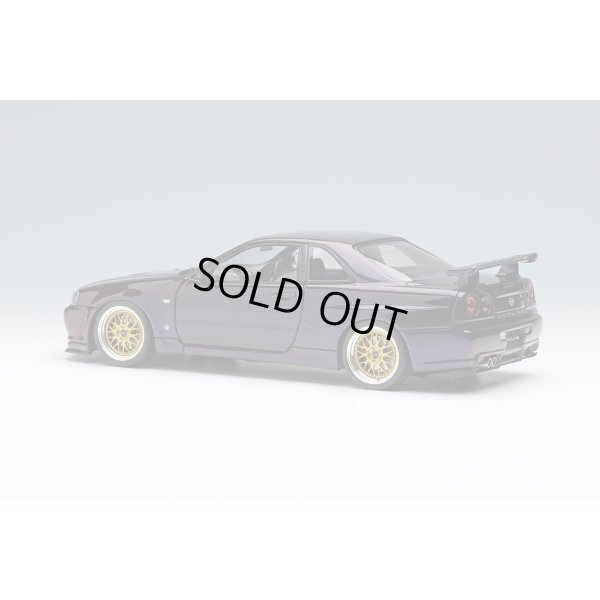 画像3: EIDOLON 1/43 Nissan Skyline GT-R (BNR34) V-spec II 2000 (BBS LM Wheel) Midnight Purple 3