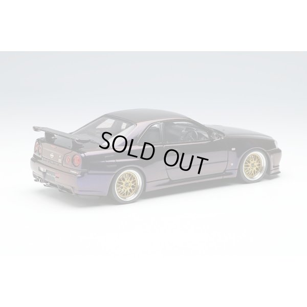 画像4: EIDOLON 1/43 Nissan Skyline GT-R (BNR34) V-spec II 2000 (BBS LM Wheel) Midnight Purple 3