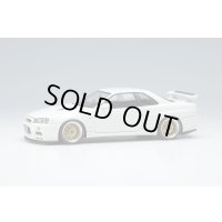 EIDOLON 1/43 Nissan Skyline GT-R (BNR34) V-spec II 2000 (BBS LM Wheel) White
