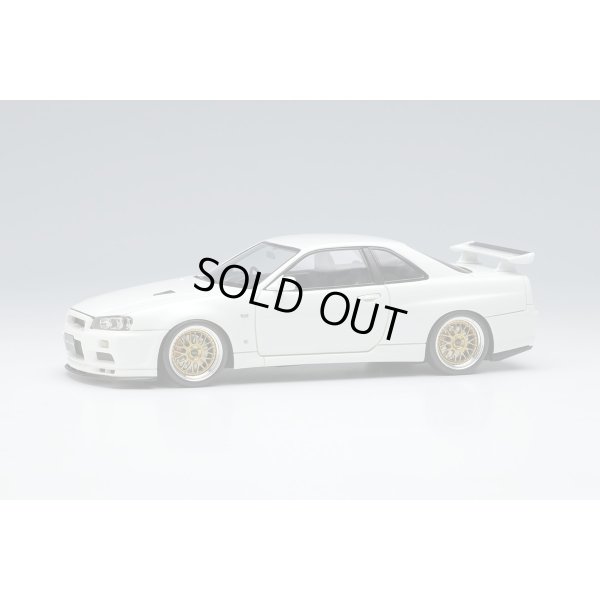 画像1: EIDOLON 1/43 Nissan Skyline GT-R (BNR34) V-spec II 2000 (BBS LM Wheel) White