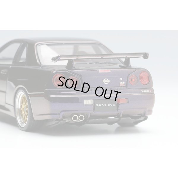 画像11: EIDOLON 1/43 Nissan Skyline GT-R (BNR34) V-spec II 2000 (BBS LM Wheel) Midnight Purple 3