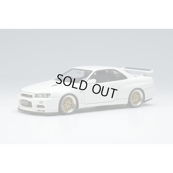 画像2: EIDOLON 1/43 Nissan Skyline GT-R (BNR34) V-spec II 2000 (BBS LM Wheel) White