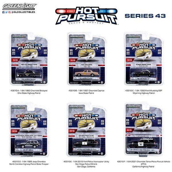 画像8: GREEN Light 1/64 Hot Pursuit Series 43