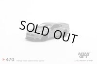 MINI GT 1/64 LB WORKS Ford Mustang GT Gray (LHD)