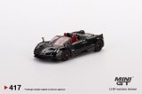 MINI GT 1/64 Pagani Huayra Roadster Black (LHD)