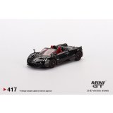 MINI GT 1/64 Pagani Huayra Roadster Black (RHD)