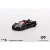 MINI GT 1/64 Pagani Huayra Roadster Black (RHD)