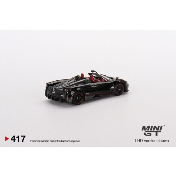 画像2: MINI GT 1/64 Pagani Huayra Roadster Black (LHD)