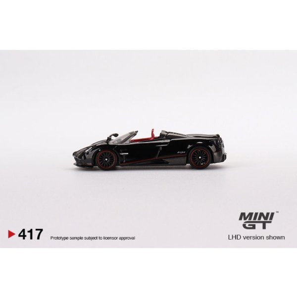 画像3: MINI GT 1/64 Pagani Huayra Roadster Black (LHD)