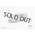 MINI GT 1/64 Nissan Skyline GT-R R34 M Spec Silica Breath (RHD)