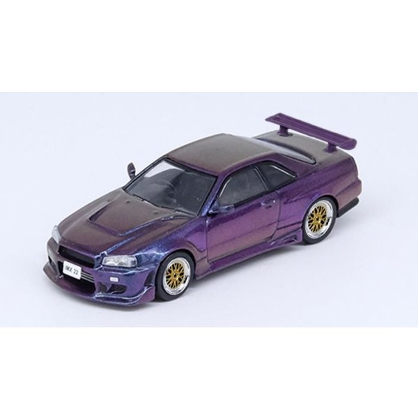 画像2: INNO Models 1/64 Nissan Skyline R34 GTT Magic Purple International MotorXpo Hong Kong 2022 イベント限定モデル