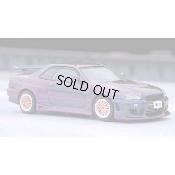 画像4: INNO Models 1/64 Nissan Skyline R34 GTT Magic Purple International MotorXpo Hong Kong 2022 イベント限定モデル