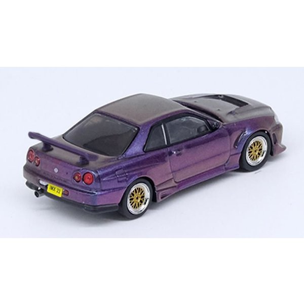 画像3: INNO Models 1/64 Nissan Skyline R34 GTT Magic Purple International MotorXpo Hong Kong 2022 イベント限定モデル