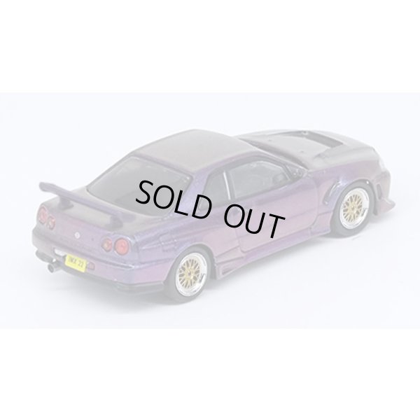 画像3: INNO Models 1/64 Nissan Skyline R34 GTT Magic Purple International MotorXpo Hong Kong 2022 イベント限定モデル