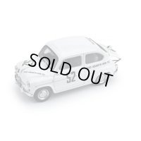 Brumm 1/43 Fiat Abarth 850 TC 1961 Nürburgring 500km Winner #52 Ernest Furtmayr