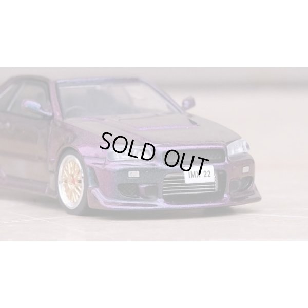 画像5: INNO Models 1/64 Nissan Skyline R34 GTT Magic Purple International MotorXpo Hong Kong 2022 イベント限定モデル