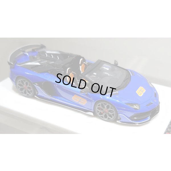 画像11: EIDOLON 1/43 Lamborghini Aventador SVJ 63 Roadster 2019 Lobellia Blue Limited 32 pcs.