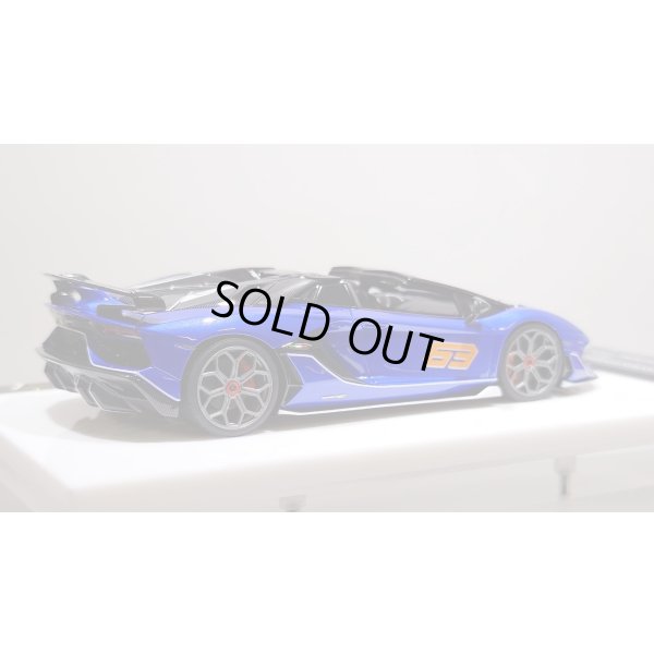画像7: EIDOLON 1/43 Lamborghini Aventador SVJ 63 Roadster 2019 Lobellia Blue Limited 32 pcs.