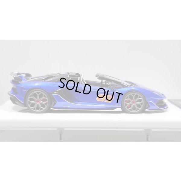 画像6: EIDOLON 1/43 Lamborghini Aventador SVJ 63 Roadster 2019 Lobellia Blue Limited 32 pcs.