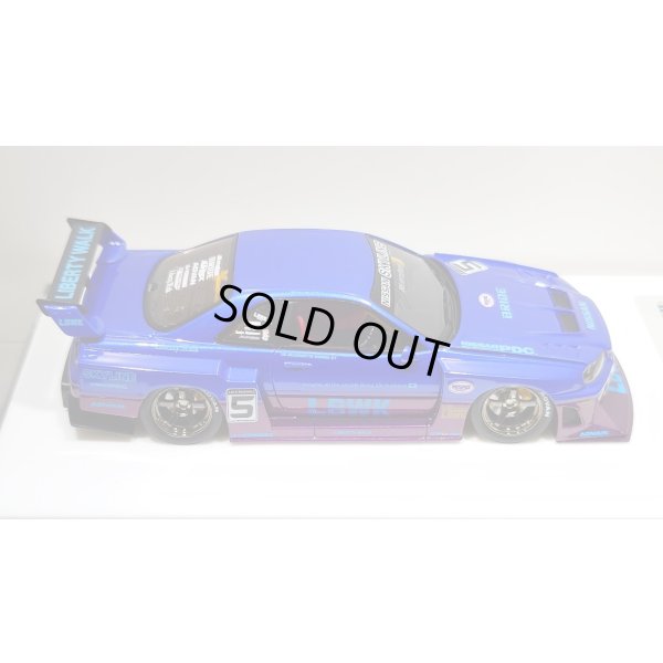 画像8: EIDOLON 1/43 LB-ER34 Super Silhouette SKYLINE Lobellia Blue / Alba Cielo Tow-tone color Limited 35 pcs.