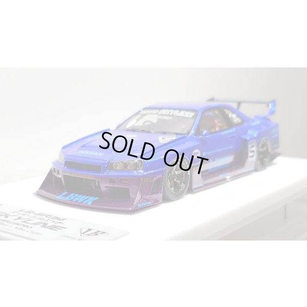 画像9: EIDOLON 1/43 LB-ER34 Super Silhouette SKYLINE Lobellia Blue / Alba Cielo Tow-tone color Limited 35 pcs.
