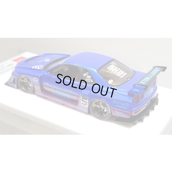 画像12: EIDOLON 1/43 LB-ER34 Super Silhouette SKYLINE Lobellia Blue / Alba Cielo Tow-tone color Limited 35 pcs.