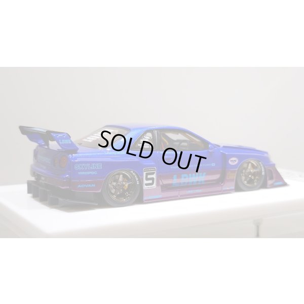 画像7: EIDOLON 1/43 LB-ER34 Super Silhouette SKYLINE Lobellia Blue / Alba Cielo Tow-tone color Limited 35 pcs.