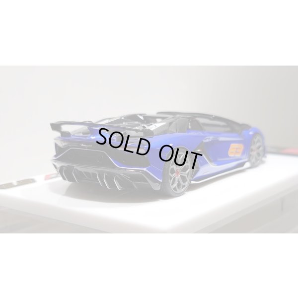 画像10: EIDOLON 1/43 Lamborghini Aventador SVJ 63 Roadster 2019 Lobellia Blue Limited 32 pcs.