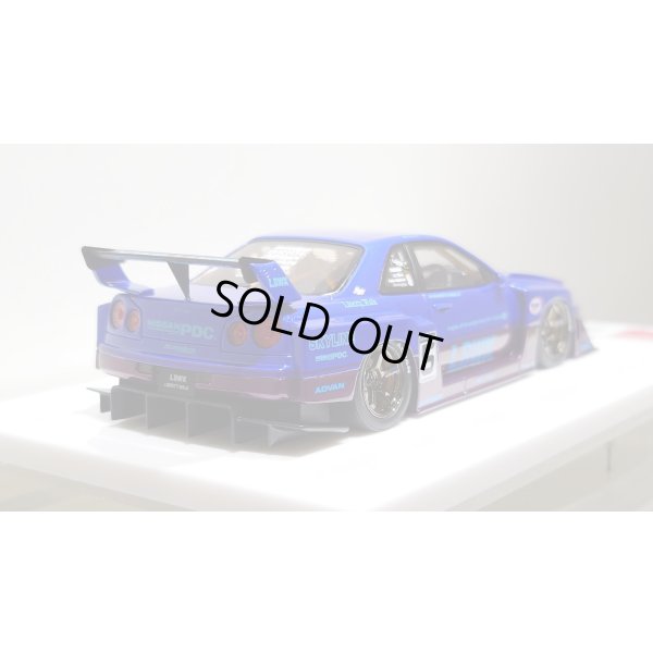 画像10: EIDOLON 1/43 LB-ER34 Super Silhouette SKYLINE Lobellia Blue / Alba Cielo Tow-tone color Limited 35 pcs.