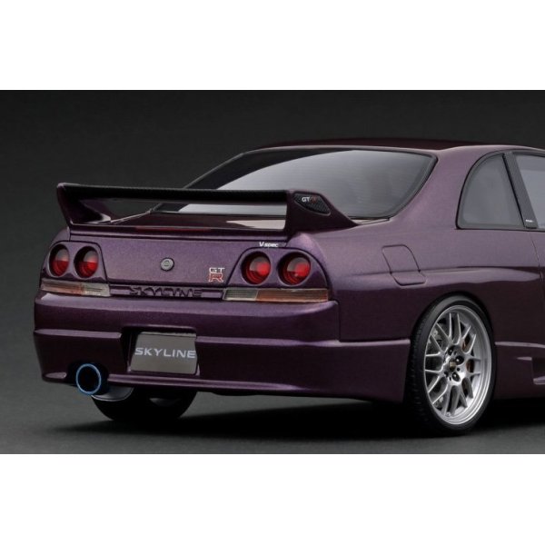 画像4: ignition model 1/18 Nissan Skyline GT-R (BCNR33) Midnight Purple