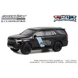 GREEN LiGHT EXCLUSIVE 1/64 Hot Pursuit - 2022 Chevrolet Tahoe PPV - Helena Police Department, Helena, Alabama