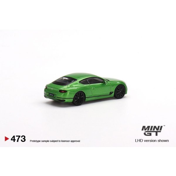 画像3: MINI GT 1/64 Bentley Continental GT Speed 2022 Apple Green (LHD)